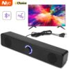 Wireless Bluetooth Speaker USB Powered Soundbar