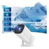 Ultra HD Android 11 Projector with WiFi 6 and Bluetooth