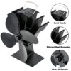 4 Blade Heat Powered Stove Fan - Image 4