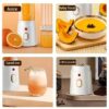 Xiaomi Portable Wireless Blender Electric Fruit Juicer Machine - Image 4