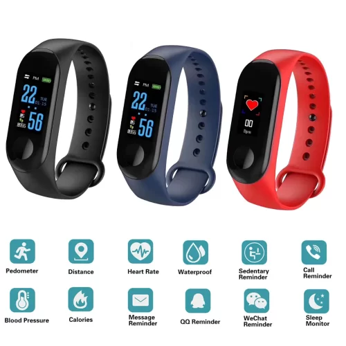 Smart Watch Kids Watches Children For Girls Boys Sport Bracelet Child Wristband wristband Fitness Tracker Smartwatch Waterproof - Image 2