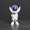 Astronaut Figurines Christmas Resin Spaceman Moon Sculpture Decorative Cosmonaut Statues Miniatures Gift for Kids Toy Home Decor - Image 25