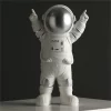 Astronaut Figurines Christmas Resin Spaceman Moon Sculpture Decorative Cosmonaut Statues Miniatures Gift for Kids Toy Home Decor - Image 21
