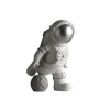 Astronaut Figurines Christmas Resin Spaceman Moon Sculpture Decorative Cosmonaut Statues Miniatures Gift for Kids Toy Home Decor - Image 11