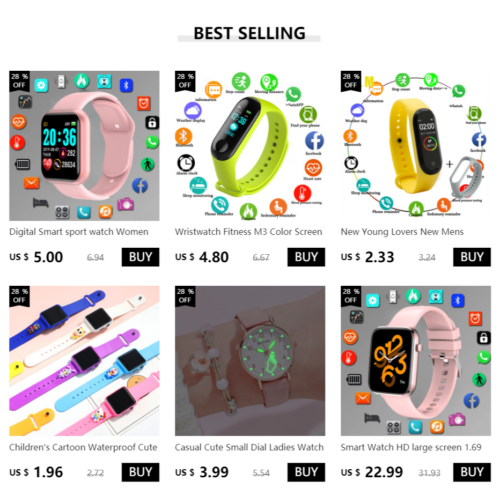 Smart Watch Kids Watches Children For Girls Boys Sport Bracelet Child Wristband wristband Fitness Tracker Smartwatch Waterproof - Image 25
