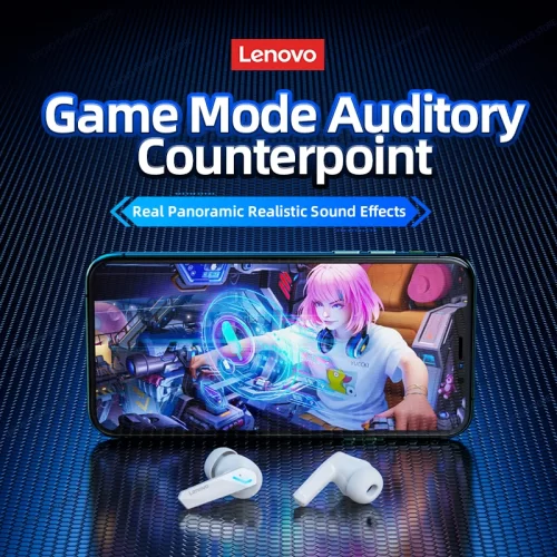 Original Lenovo GM2 Pro 5.3 Earphone Bluetooth Wireless Earbuds Low Latency Headphones HD Call Dual Mode Gaming Headset With Mic - Image 5