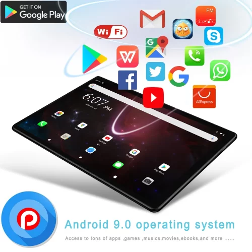 Global Version 10.1 Inch Tablet Pc 4GB RAM 64GB ROM Octa Core Android 11 Google Play Dual SIM Cards Phone Call Tablets 5000mAh - Image 13